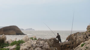 Pesca en la costa -EC