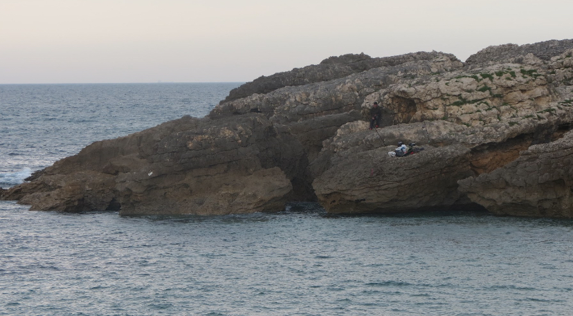 La pesca en la costa -EC